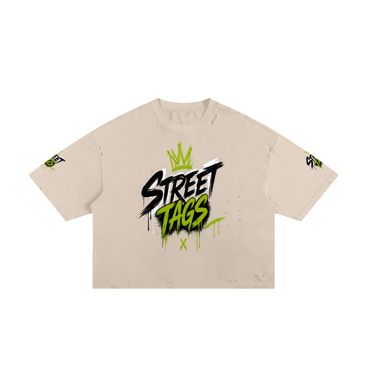 Classic Frayed Boxy Tee