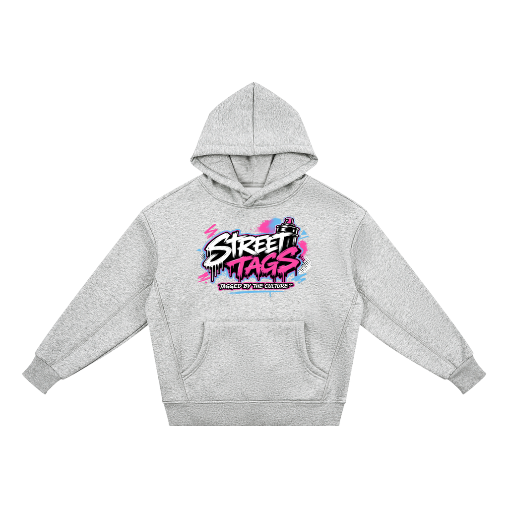 BUBBLE GUM CONCRETE Kids' Fleece Hoodie