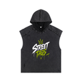 Snow Washed Boxy Hooded Tank Top