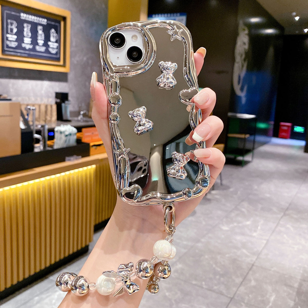Electroplated Mirror iPhone16 Phone Case