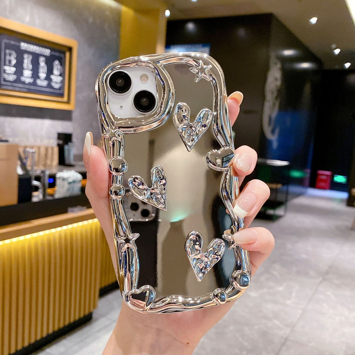 Electroplated Mirror iPhone16 Phone Case