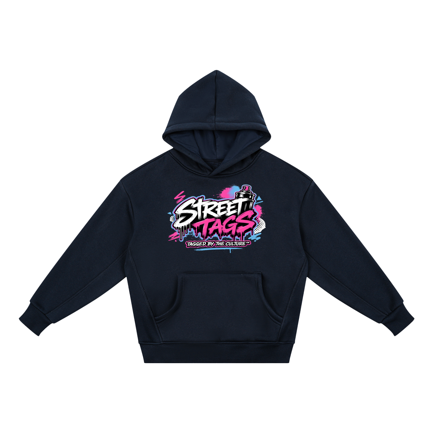 BUBBLE GUM CONCRETE Kids' Fleece Hoodie